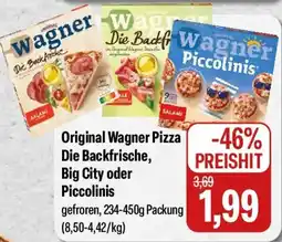 Feneberg Original Wagner Pizza Die Backfrische, Big City oder Piccolinis Angebot