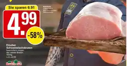 WEZ Frischer Schweinelachsbraten Angebot