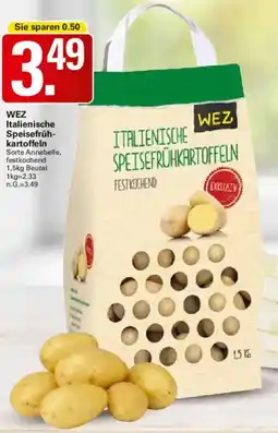 WEZ Wez italienische speisefruhkartoffeln Angebot
