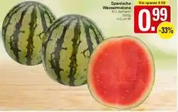 WEZ Spanische Wassermelone Angebot