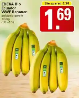 WEZ EDEKA Bio Ecuador WWF Bananen Angebot