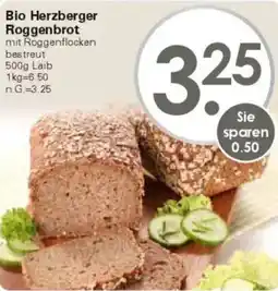 WEZ Bio Herzberger Roggenbrot Angebot