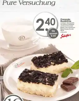 WEZ Cheesecake Black&White Angebot