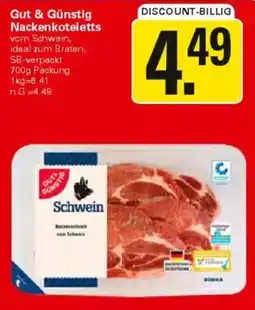 WEZ Gut & Günstig Nackenkoteletts Angebot