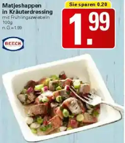 WEZ Matjeshappen in Kräuterdressing Angebot