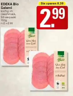WEZ EDEKA BIO Salami Angebot