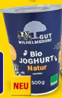 WEZ Gut Wilhelmsdorf Bio Joghurt Natur Angebot