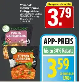 WEZ Youcook Internationale Fertiggerichte Angebot