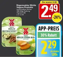 WEZ Rügenwalder Mühle Vegane Produkte Angebot