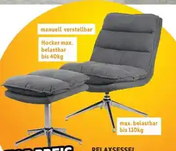 SCONTO Relaxsessel mit Hocker Angebot