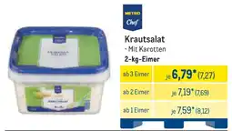 METRO METRO Chef Krautsalat Angebot
