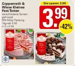 WEZ Coppenrath & Wiese Kleines Fest Torten Angebot