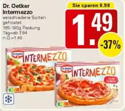 WEZ Dr. Oetker Intermezzo Angebot
