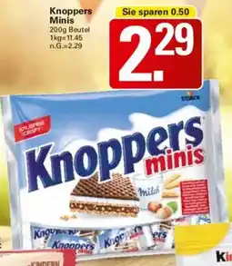WEZ Knoppers Minis Angebot