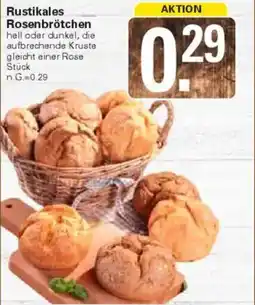WEZ Rustikales Rosenbrötchen Angebot