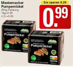WEZ Mestemacher Pumpernickel Angebot