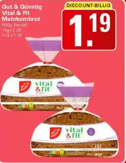 WEZ Gut & Günstig Vital & Fit Mehrkombrot Angebot