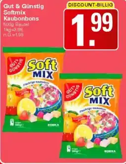 WEZ Gut & Günstig Softmix Kaubonbons Angebot