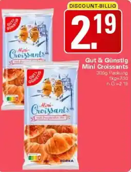 WEZ Gut & Günstig Mini Croissants Angebot