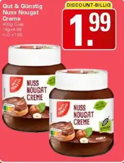 WEZ Gut & Günstig Nuss Nougat Creme Angebot