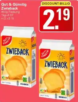 WEZ Gut & Günstig Zwieback Angebot