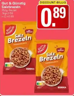 WEZ Gut & Günstig Salzbrezeln Angebot