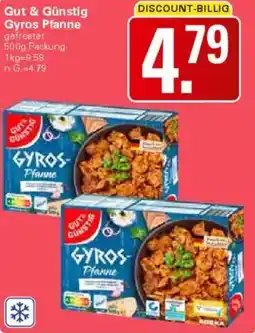 WEZ Gut & Günstig Gyros Pfanne Angebot