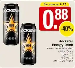 WEZ Rockstar Energy Drink Angebot