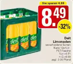 WEZ Deit Limonaden Angebot