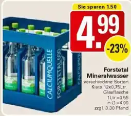 WEZ Forstetal Mineralwasser Angebot