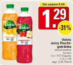 WEZ Volvic Juicy Fruchtgetränke Angebot