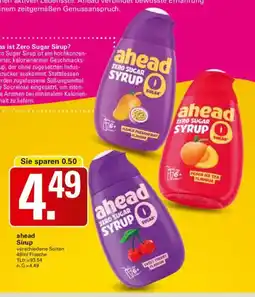 WEZ Ahead syrup Angebot