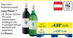 METRO Lenz Moser z.B.: Grüner Veltiner Angebot