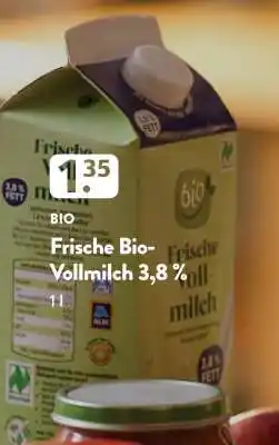 Aldi Süd Frische Bio-Vollmilch 3,8% Angebot
