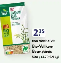Aldi Süd Bio-Vollkorn-Basmatireis Angebot