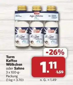 Combi Turm Kaffee Wölkchen oder Sahne Angebot