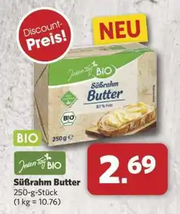 Combi Jeden Tag BIO Süßrahm Butter Angebot