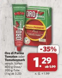 Combi Oro di Parma Tomaten oder Tomatenmark Angebot