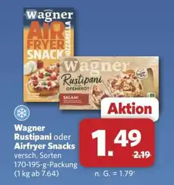 Combi Wagner Rustipani oder Airfryer Snacks Angebot