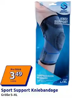 Action Sport Support Kniebandage Angebot