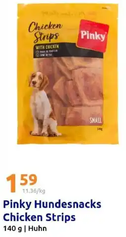 Action Pinky Hundesnacks Chicken Strips Angebot