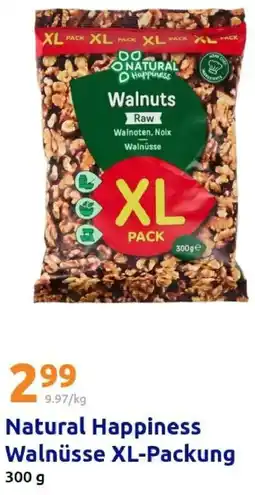 Action Natural Happiness Walnüsse XL-Packung Angebot