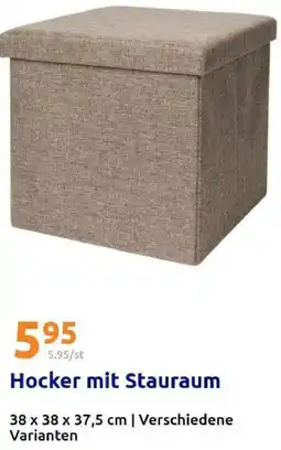 Action Hocker mit Stauraum Angebot