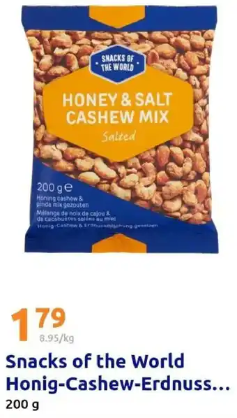 Action Snacks of the World Honig-Cashew-Erdnuss... Angebot