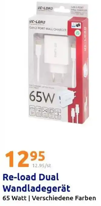 Action Re-load Dual Wandladegerät Angebot