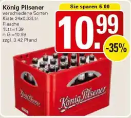 WEZ König Pilsener Angebot