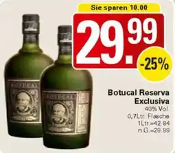 WEZ Botucal Reserva Exclusiva Angebot