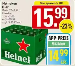 WEZ Heineken Bier Angebot