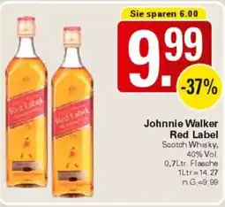 WEZ Johnnie Walker Red Label Angebot