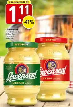 WEZ Löwensenf Angebot